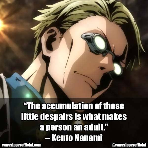 Kento Nanami quotes 1