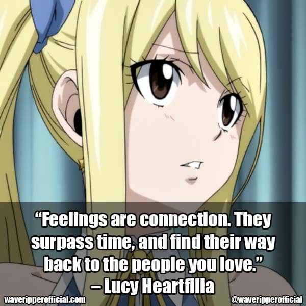Lucy Heartfilia quotes 10