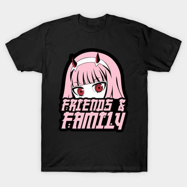 Zero Two Friends T Shirt