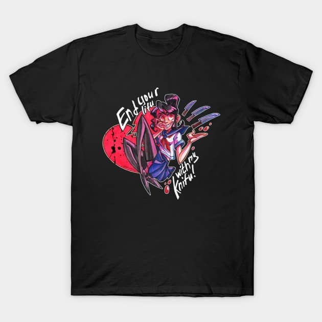 End Your Lifu With My Knifu Quote T-shirt