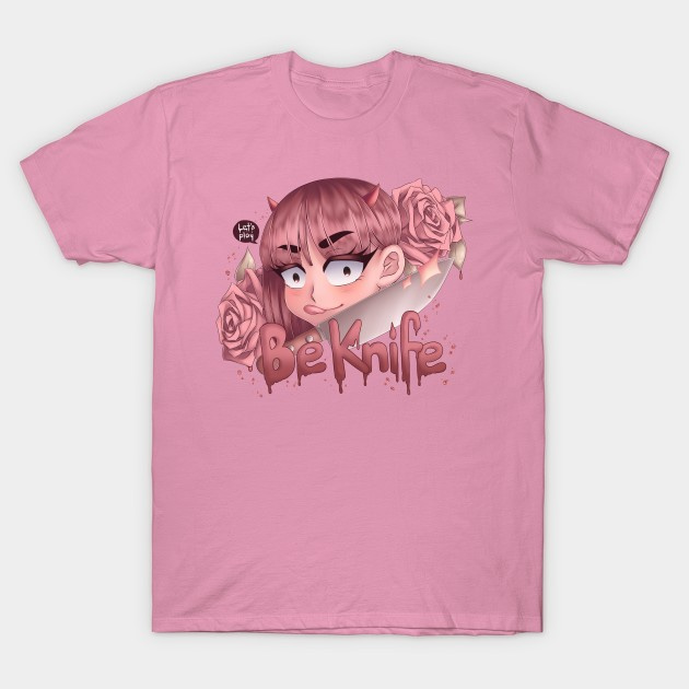 Be Knife Pink Girl's Tee