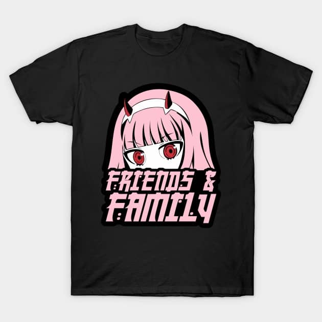 Zero Two Friends T Shirt