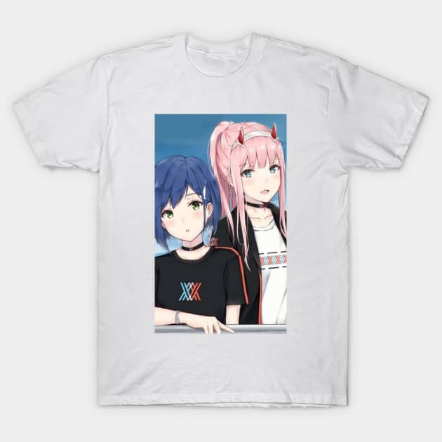 Ichigo & Zero Two T Shirt