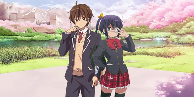 Rikka and Yuuta cute