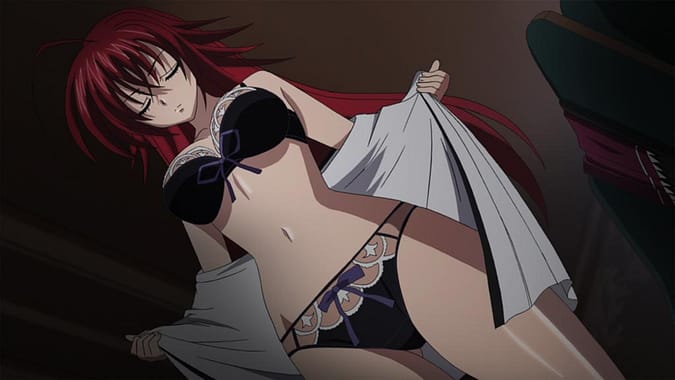 best girls: Rias Gremory from High School Dxd
