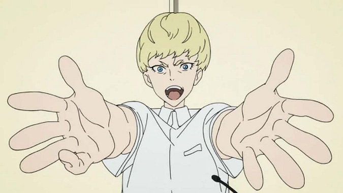 Devilman: Crybaby - a blonde-haired anime character