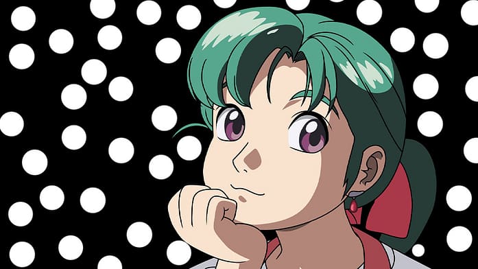 Alpha hatsuseno green haired anime