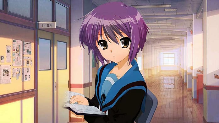 Lavender-haired humanoid Yuki