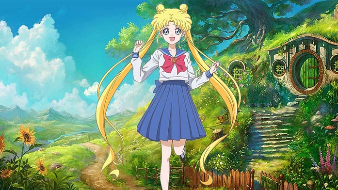 Sailor Moon in Sailor Uniform