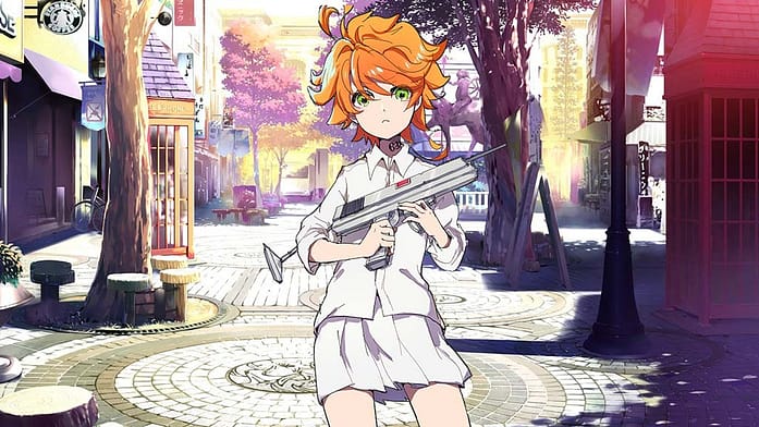 The Promised Neverland Emma - orange-haired anime girl