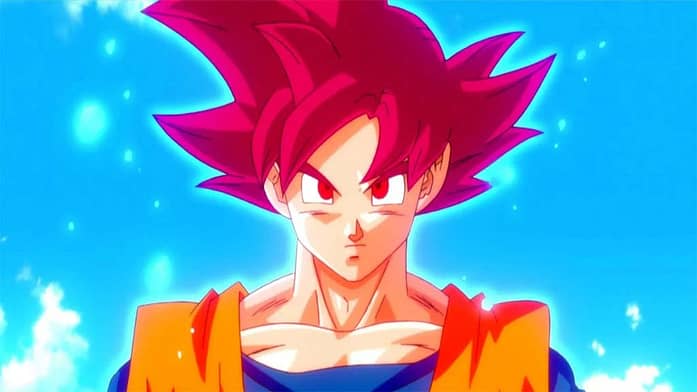 Goku's super saiyan form