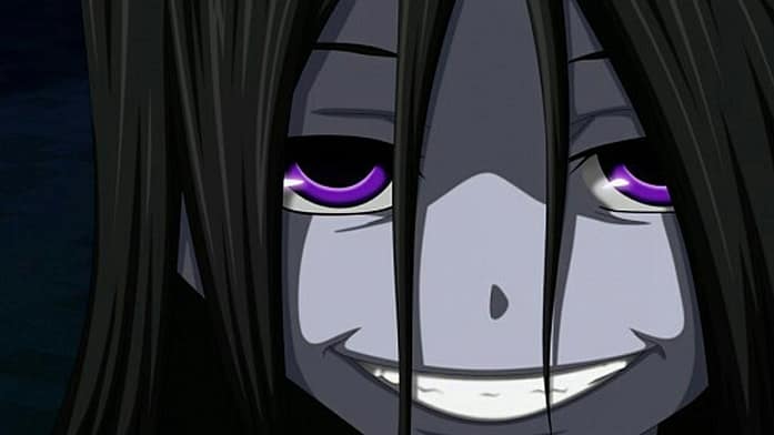 anime characters in Horror series