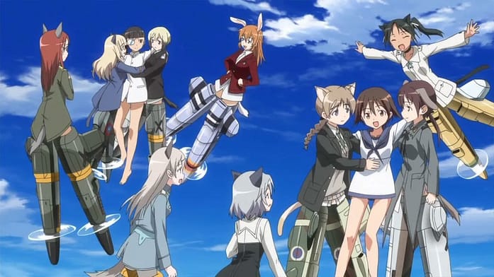 Hot girls in strike witches