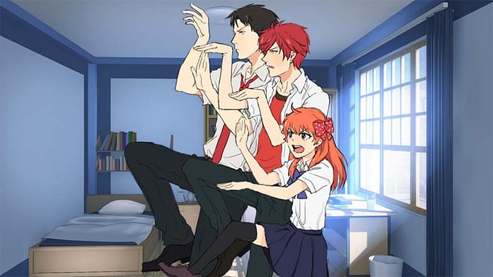 Monthly Girls Nozaki-kun romance anime