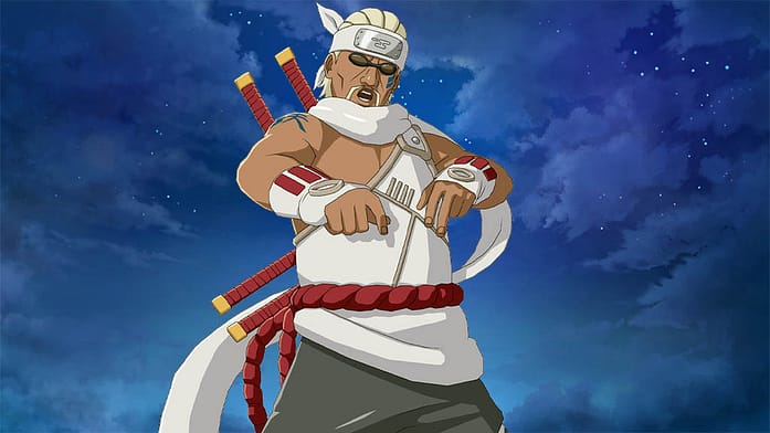Killer Bee anime character with glasses in naruto