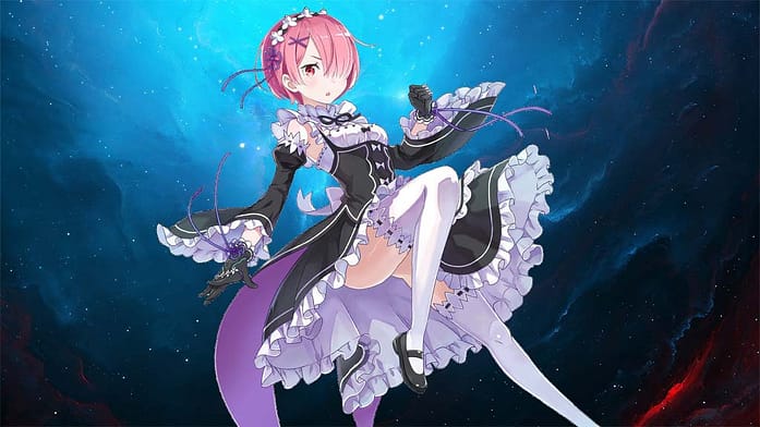 Cute Ram in Pink Hair Color