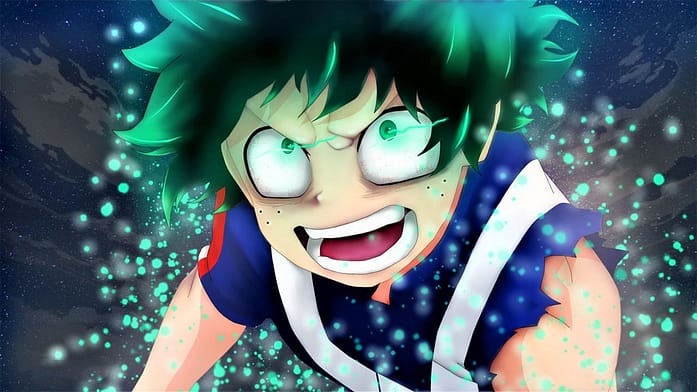 Deku from Boku no Hero academia