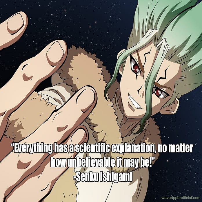 Senku Ishigami quotes 1