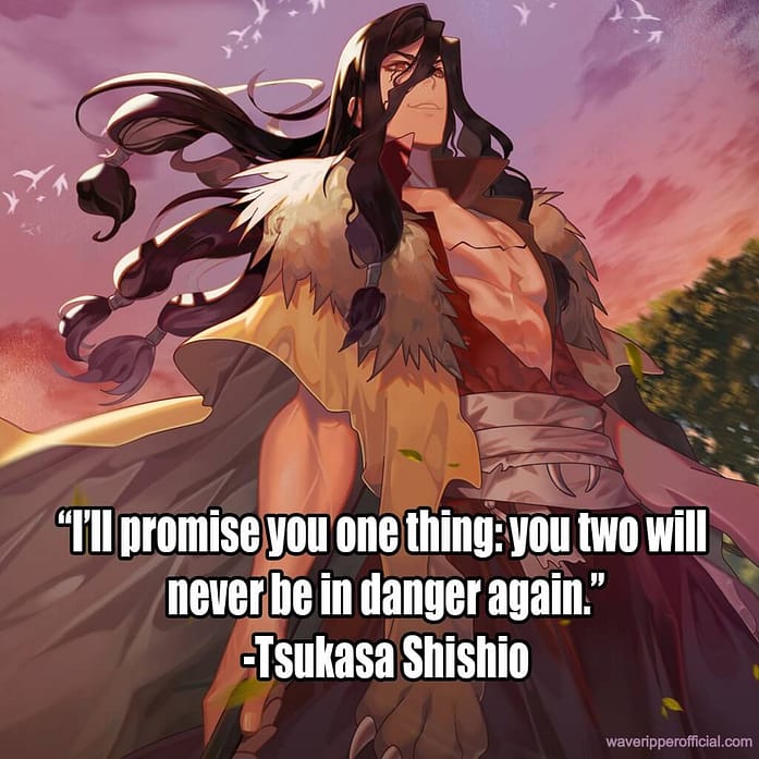 Tsukasa Shishio quotes