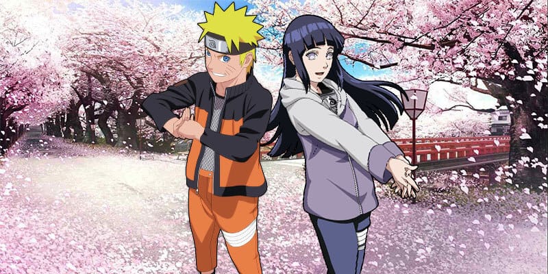 Naruto and Hinata anime couple