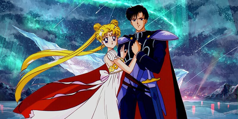 Sailor Moon and Tuxedo Mask couple