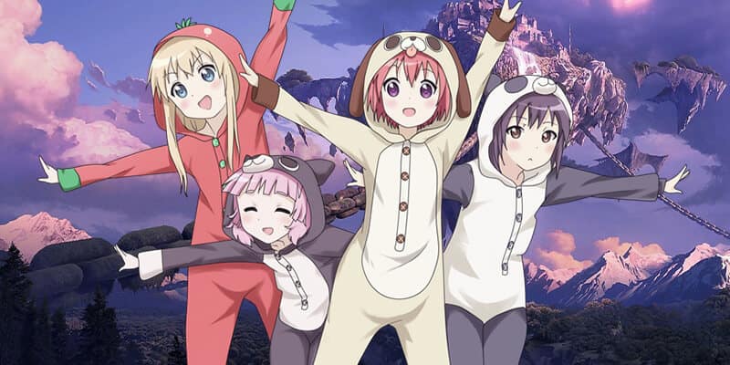 YuriYuri characters cute