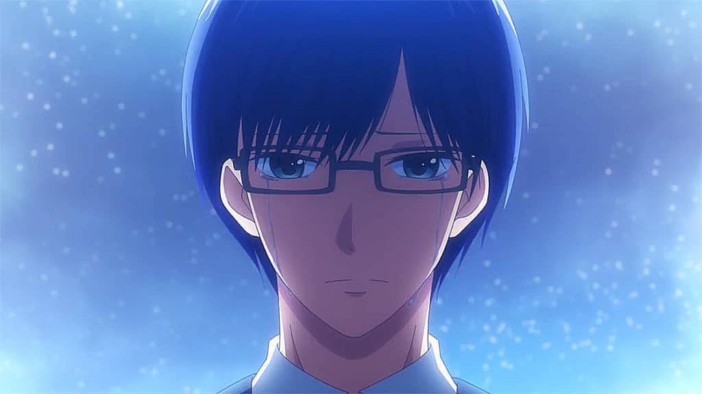 anime boy with glasses cute  Puzzle Factory