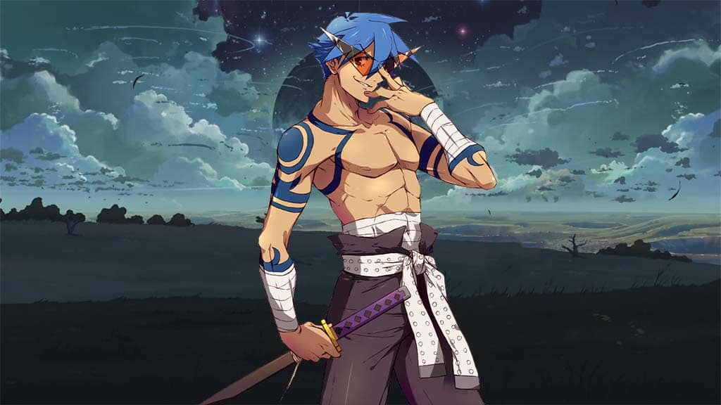 Kamina with Amazing Fighting Spirit