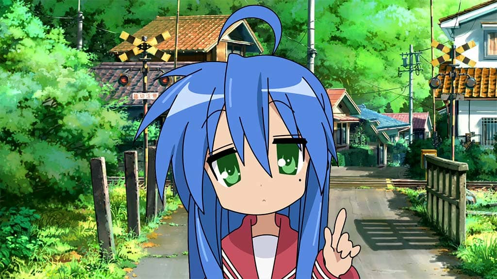 Konata -weird and quirky anime girls