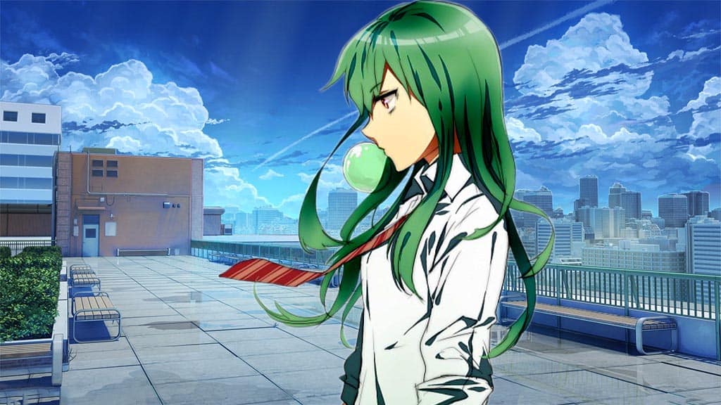 Renders Anime greenhaired girl anime character png  PNGEgg