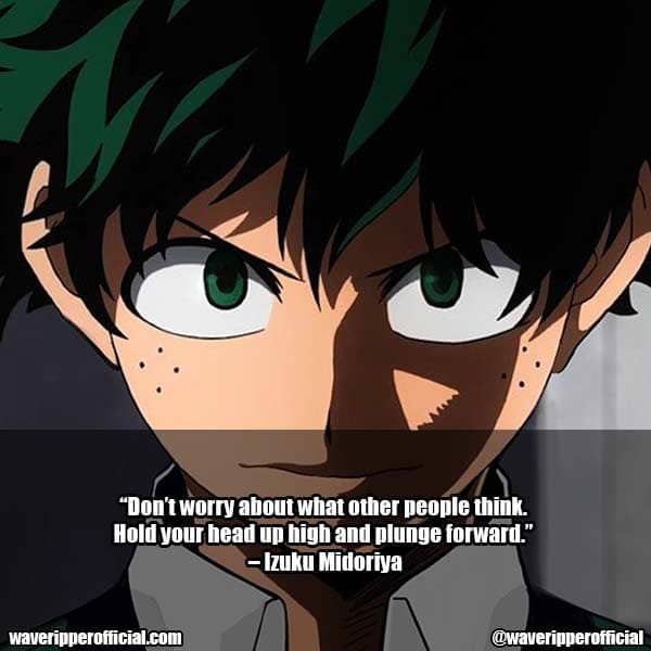 46+ My Hero Academia Quotes That Show the Spirit of Motivation