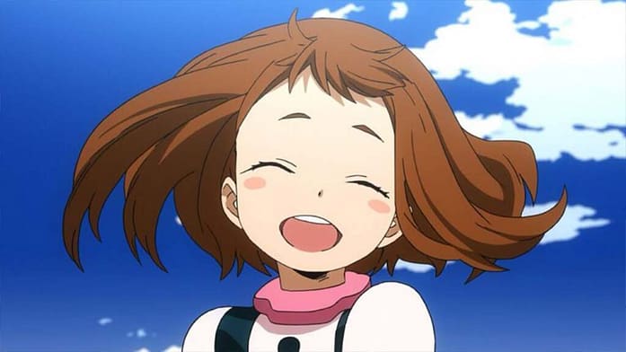 Cute Lady with an amazing smile in My Hero Academia
