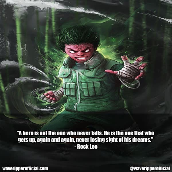 rock lee quotes 1