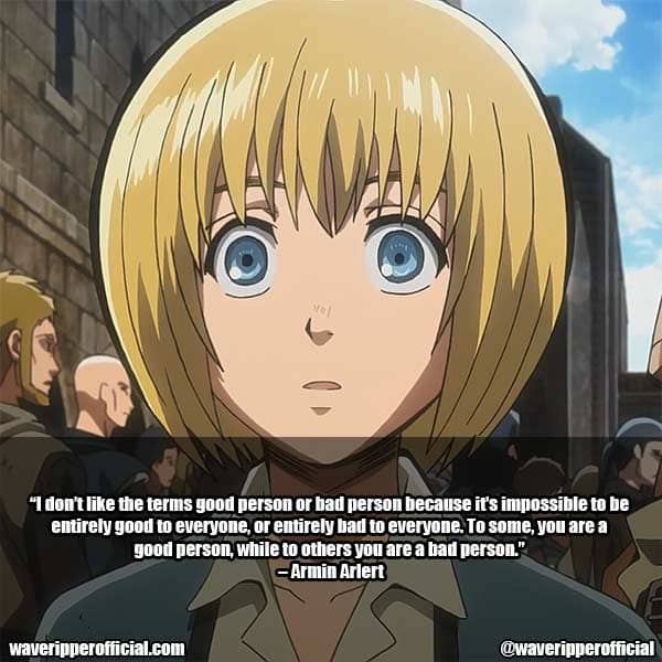 Armin Arlet Titan Quotes 2