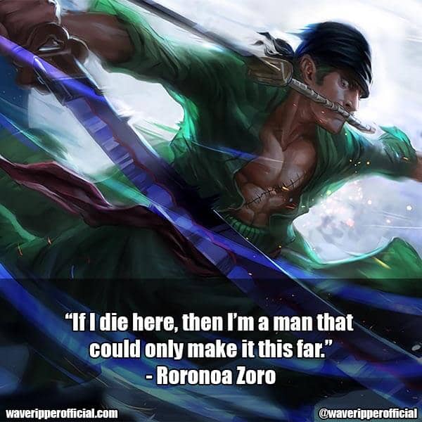 Roronoa Zoro quotes 7