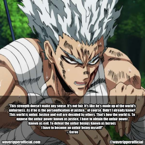 One Punch Man Quotes 19 Incredible Moments Of Inspiration