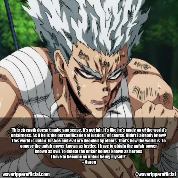 One Punch Man Quotes 19 Incredible Moments Of Inspiration