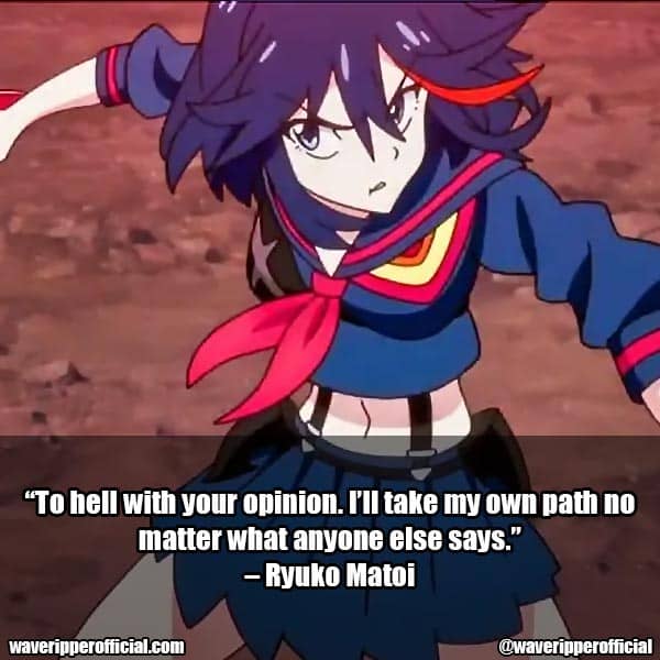 Ryuko Matoi quotes