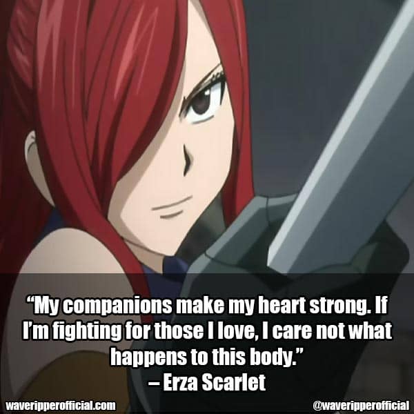 Erza Scarlet quotes 16