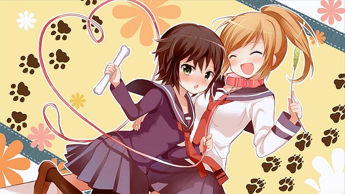Inugami and Nekoyama - High School Yuri Anime