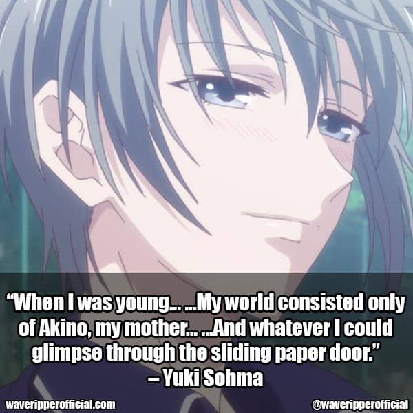 Yuki Sohma quotes 3