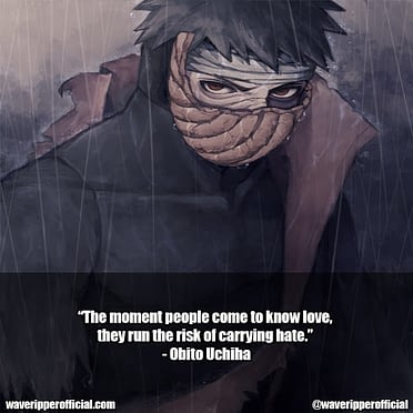 Obito Uchiha Quotes