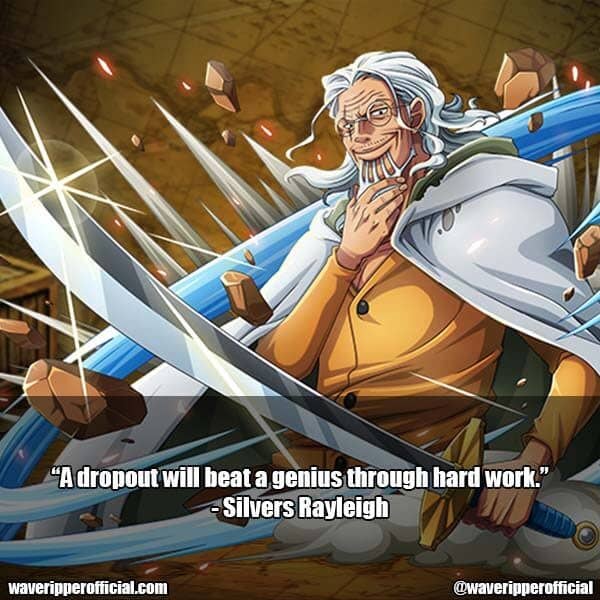 Silvers Rayleigh quotes