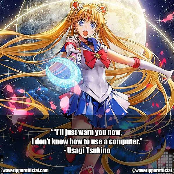 Usagi Tsukino quotes 8 | 35+ Most Meaningful Sailor Moon Quotes That Are Absolute Must Read