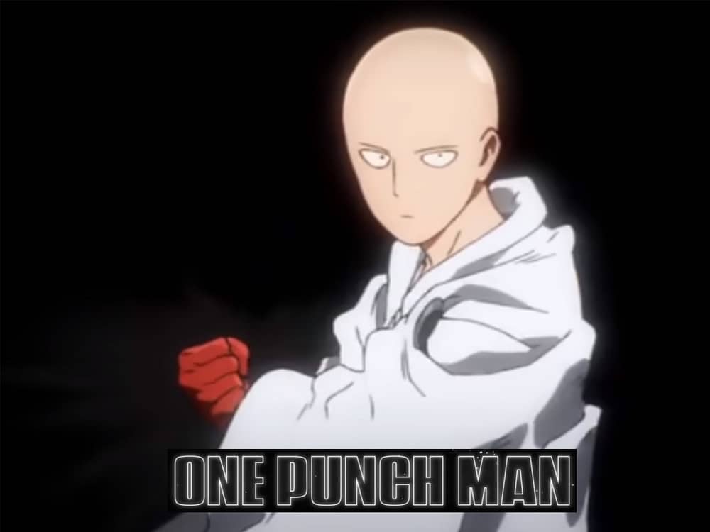 superhero anime one punch man