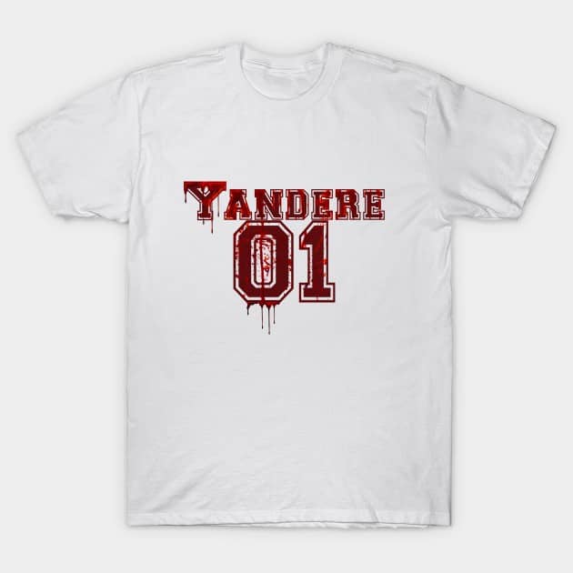 Yandere 01 White T-shirt