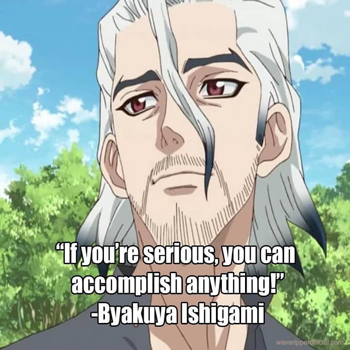 Byakuga Ishigami quotes 1