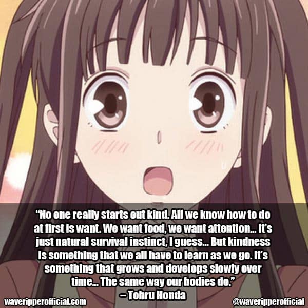 quotes from Fruits Basket 1