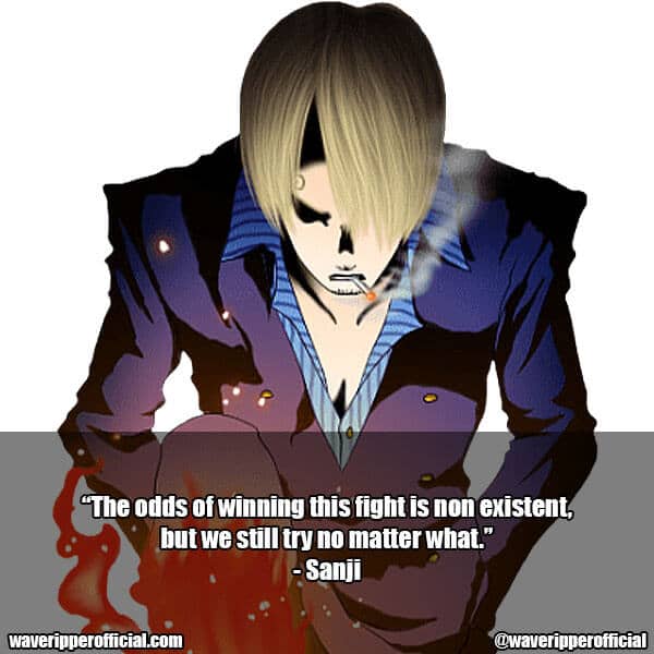 Sanji quotes one piece 1