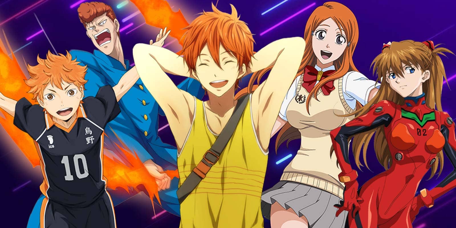 Orange Haired Anime Characters With Cool Personalities